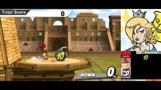 Super Smash Bros. 4 3DS: Target Blast Double Perfect Score with Villager (635890 Score)