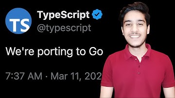 Typescript Became 10X Faster With GO LANG port | Microsoft typescript 10x