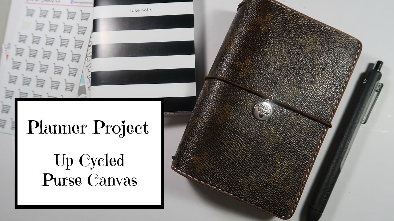 The Simple Craft Diaries: DIY Up-cycled Travelers Louis Vuitton Notebook