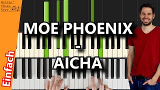 Moe Phoenix - Aicha | Piano Tutorial | German Resimi