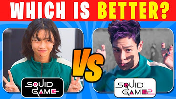 Would you RATHER? Squid Game Quiz! 🦑🎮 Season Battle!