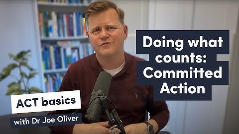 Taking Action on What Matters: taking proactive steps towards the important things in life