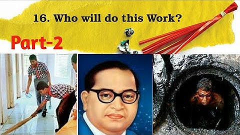 Ncert class 5 EVS|Ch.16 Who will do this work|Part-2