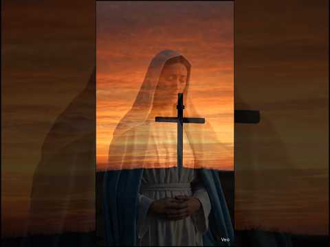 A Mother’s Love at the Cross ✝️ | Mother Mary’s Silent Pain #jesus #mothermary