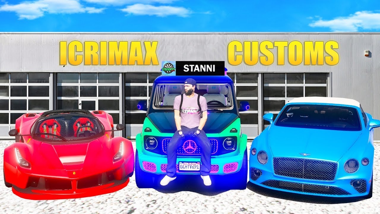 Ich Arbeite bei iCrimax CUSTOMS und werde REICH in GTA 5!