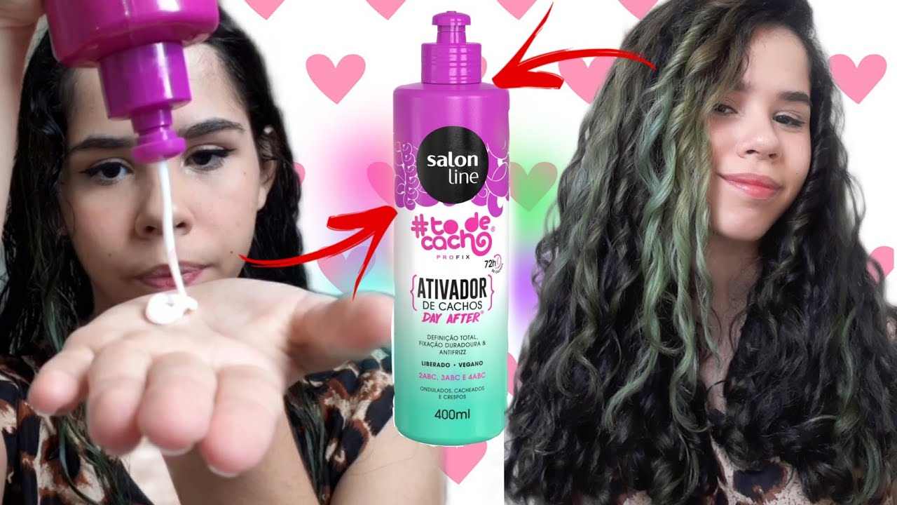 Resenha Do Ativador De Cachos Day After Profix Da Salon Line Por Lara Lopes Youtube