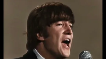 The Beatles - Please Please Me (Live on The Ed Sullivan Show, 1964) [COLORIZED]