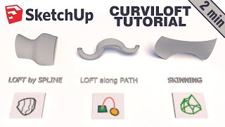 Curviloft for Sketchup – 2 minute Tutorial