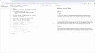 CS50’s Introduction to Programming with Python Final Project: Chinese Zodiac Finder