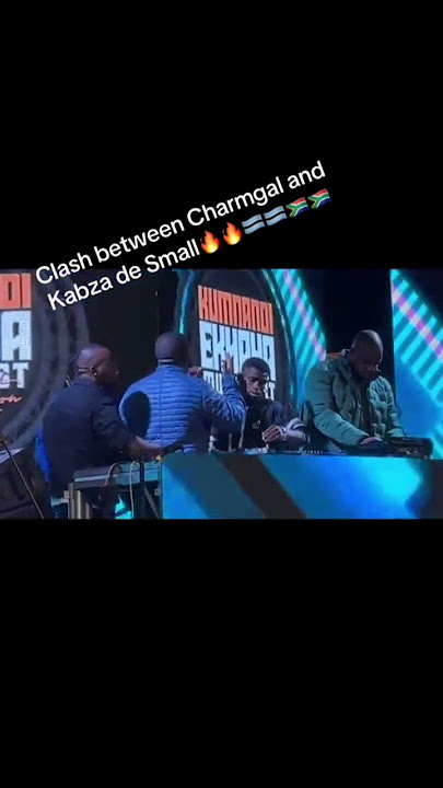 Kabza De Small had a clash with Charma gal at Bostwana on who should play first🤯#kabzadesmall