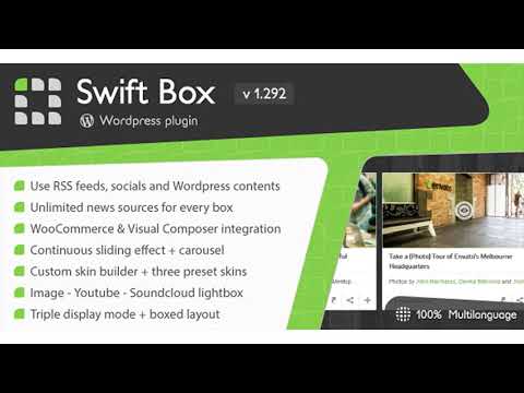 Swift Box - Wordpress News Slider and Viewer | Codecanyon Scripts and Snippets