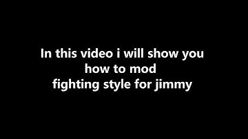 Tutorial mod Bully - How to Make Jimmy New Fighting Style