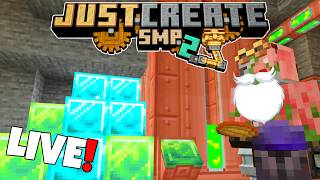 🔴JUST CREATE STREAM WEEKEND! Minecraft Create Mod Survival! Just Create SMP #25