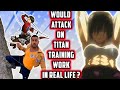 Would 3D Maneuver Gear Training Work in Real Life? (Mikasa Attack on Titan)