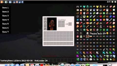 Helpful Mods for Minecraft 1.2.5