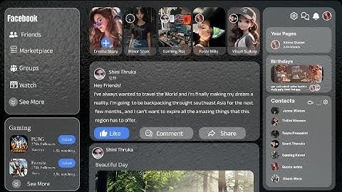 Facebook Ux/Ui Design tutorial