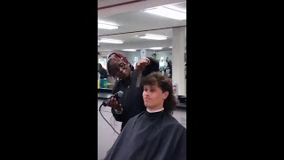 Everyone remembers their first Army haircut!