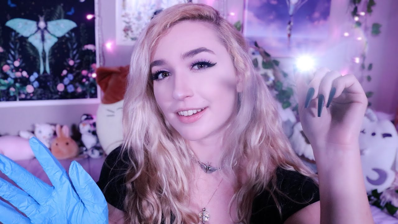 ASMR | Checking your Eyes | LISTEN & Pay ATTENTION | Testing out Medical Supplies