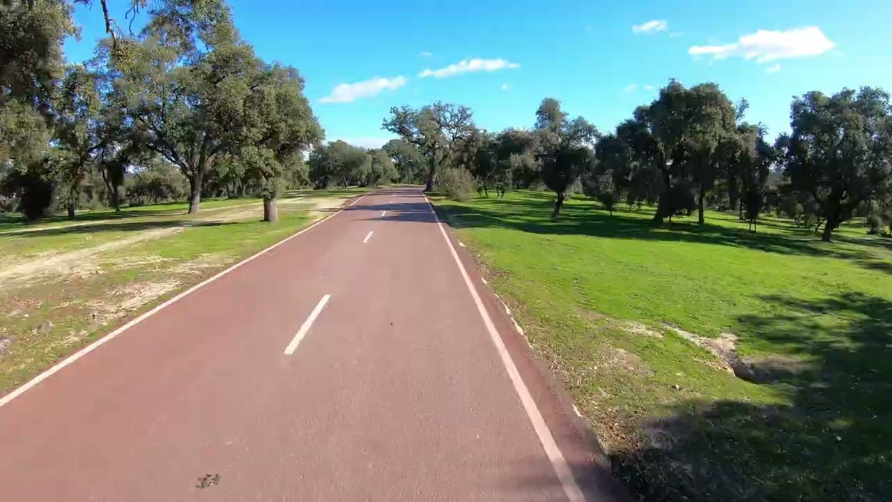 4K (Ultra HD) En BICI por CASA DE CAMPO - Madrid