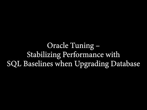 Oracle Tuning –