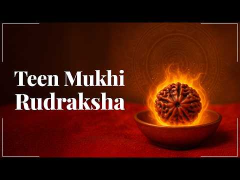 How 3 Mukhi Rudraksha Transforms Your Life | Benefits, Power & Use