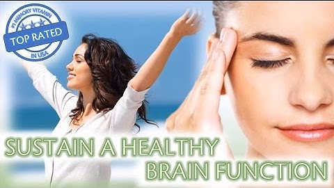 Sustain Healthy Brain Function, Memory, Retention, Stop Anxiety, Depression, Stress, Dementia