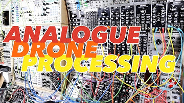 Analogue Drone Processing with the AJH Synth Fixed Filter Bank 914 & Next Phase