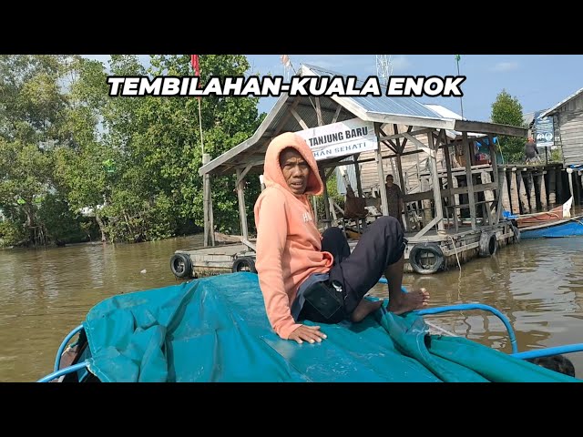 Tembilahan-Kuala Enok||Trip Dadakan Lewati Pulau-pulau di Kab Indragiri Hilir Naik Jet Kayu class=