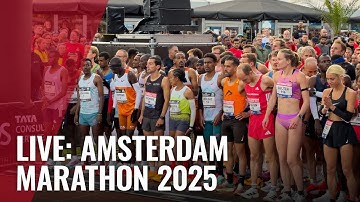 LIVE: De vijftigste editie van Amsterdam Marathon
