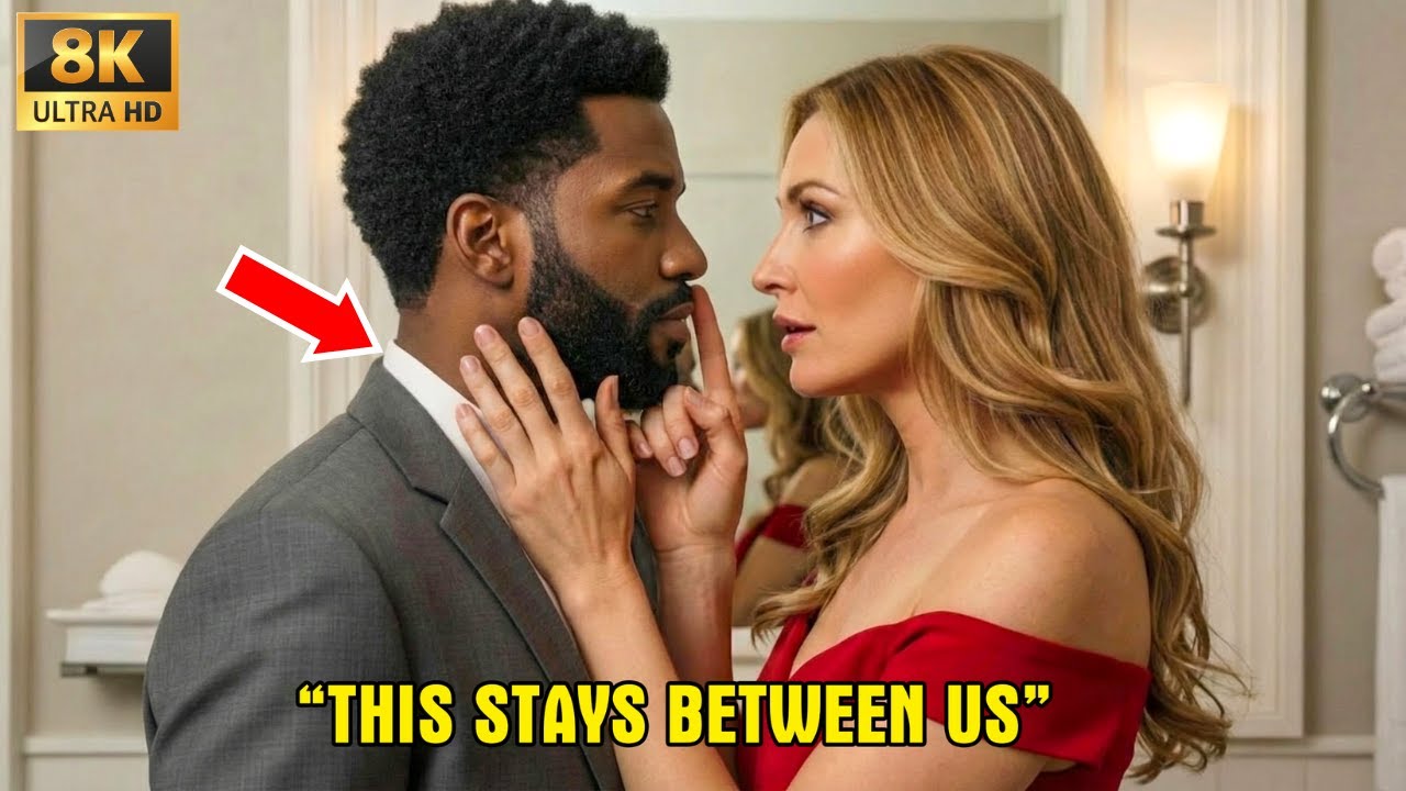 Black Single Dad at Work Party, Boss Dragged Me Into Bathroom Saying “This Stays Between Us”