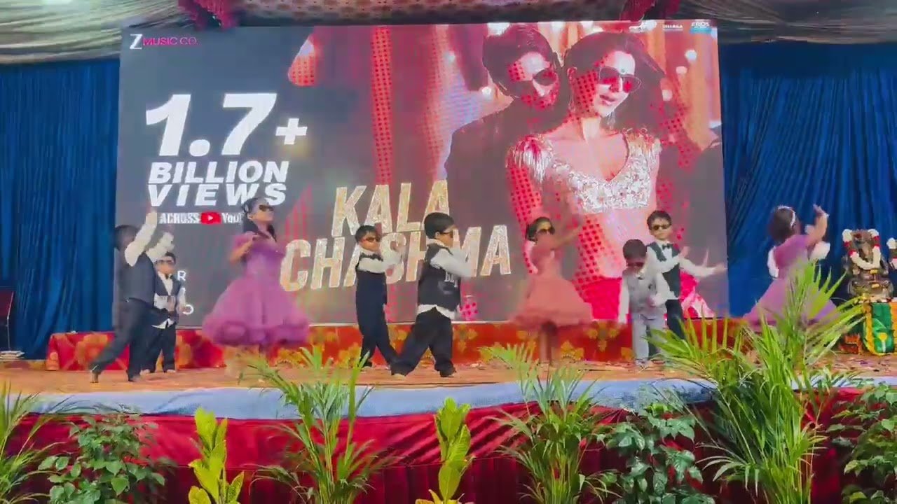 My son's Annual day celebration.