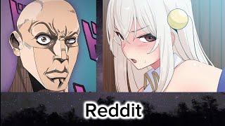 Anime vs Reddit | The Rock Reaction Meme