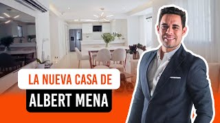 La nueva casa de Albert Mena: un hogar lleno de paz, calidez y fe en Dios