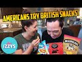 Two Americans Try British Snacks! (HILARIOUS)