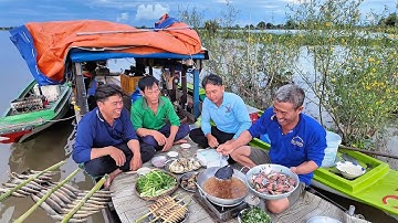 Tập 54. Sương Sương Ba Món Cá Chạch Nướng,Cá Trê Nhúng Dấm, Rô Đồng Rang Muối Ớt Ngày Nước Lũ Rút 