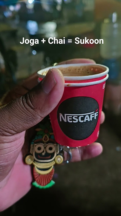 joga   Chai = Sukoon ! Chai ! Chaye ! Tea ! Chai ! Sukoon ! Chai Lover ! Chaye Stutas #chai #chaye