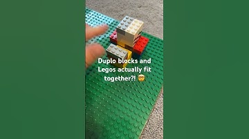 I Just Learned Duplo & Lego Fit Together 🤯 | Did You Know?!