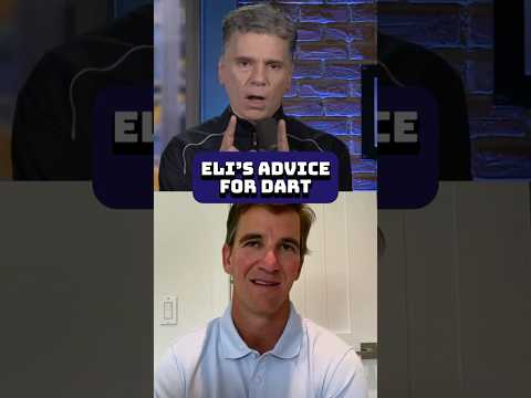 Eli Manning's advice for Jaxson Dart 🎯