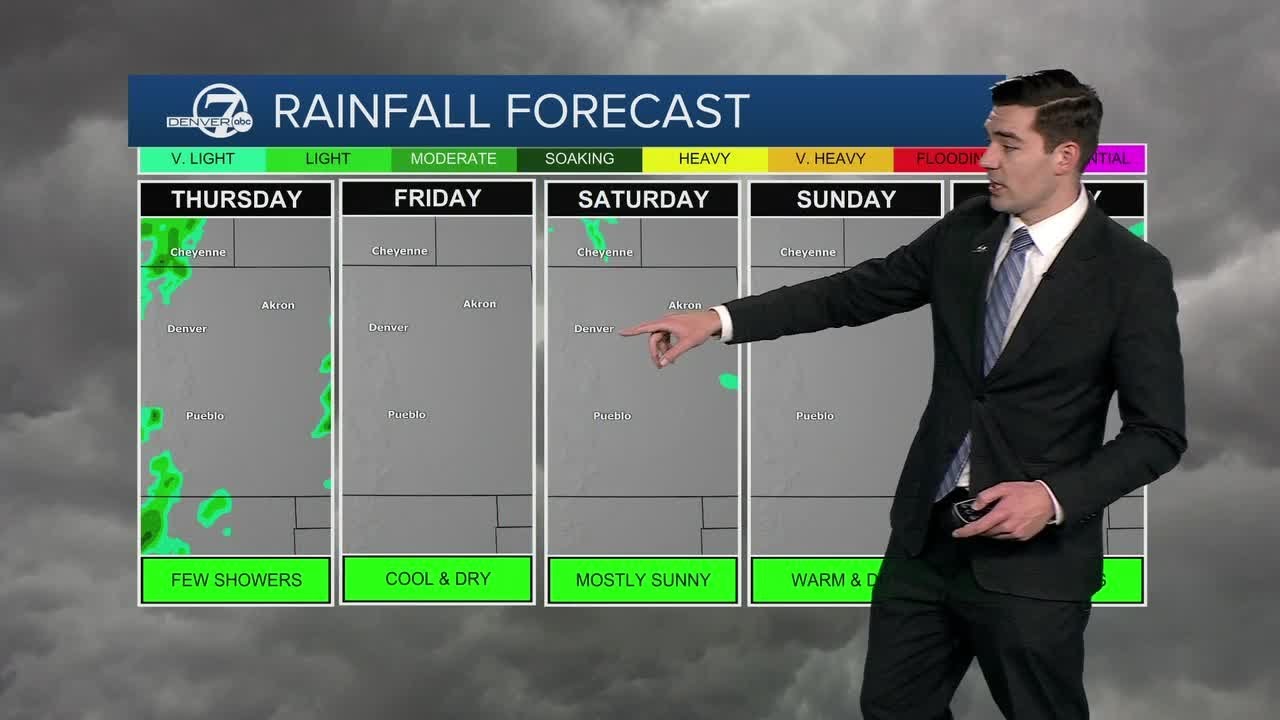 Cooldown in store for the Denver metro area Thursday - YouTube