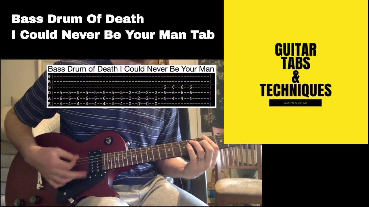 Bass Drum of Death I Could Never Be Your Man Guitar Lesson Tutorial