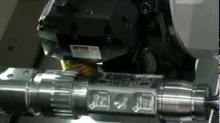 WTO Driven Tool Hobbing Spline on Live Tool Lathe Machine