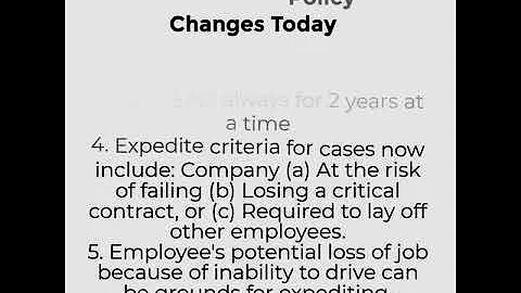 Good USCIS Policy Changes Today