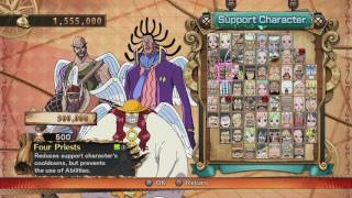 One Piece Burning Blood - All Characters Showcase (Battle