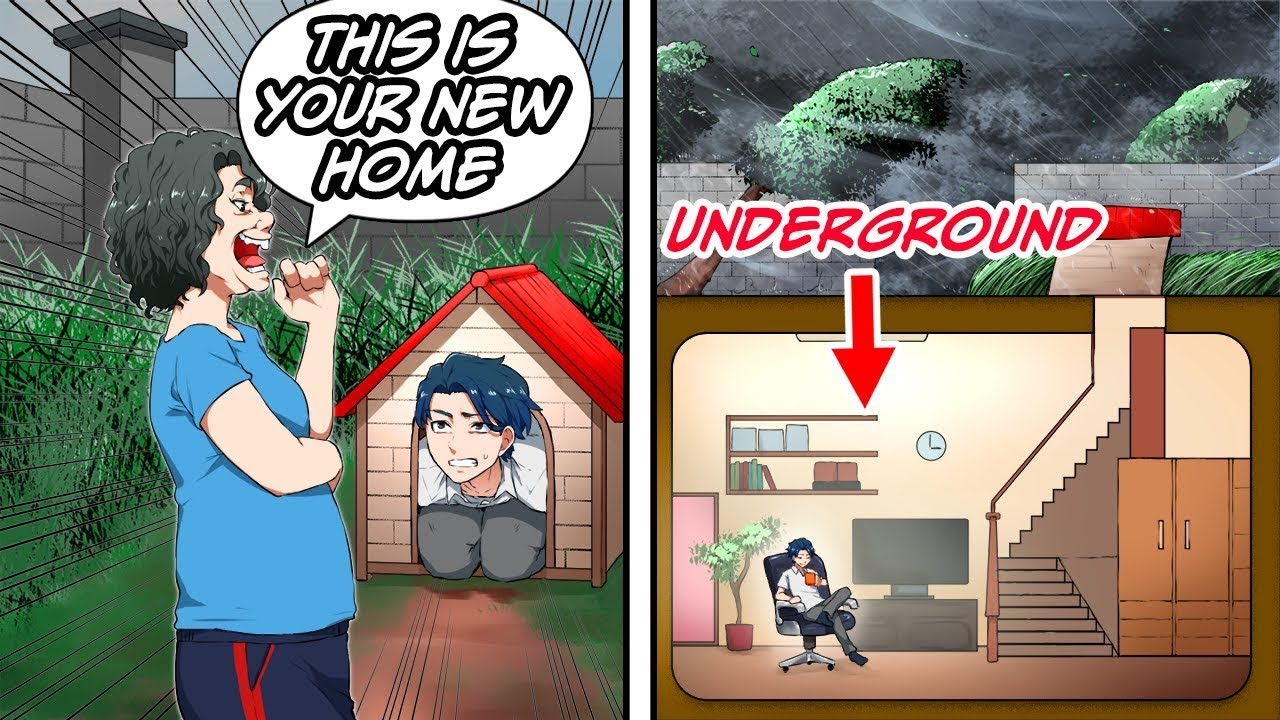 My mother-in-law kicked me out, so I made my own house underground