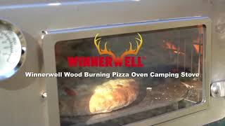 Туристическая печь Winnerwell Woodlander Pizza Stove Large для кемпинга и походной кухни