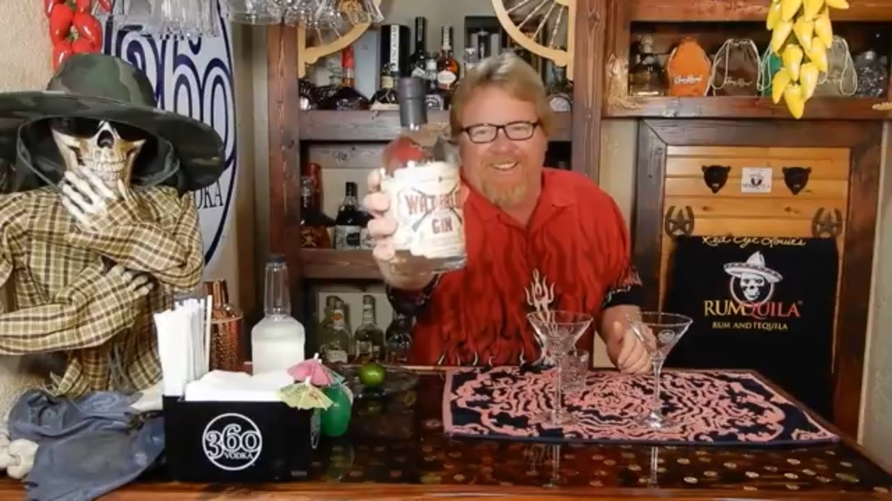 Treaty Oak Distilling Co. WATERLOO GIN and the Gimlet Mixed Drink Review