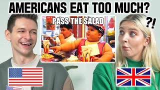 British React to American Stereotype! [USvsUK]