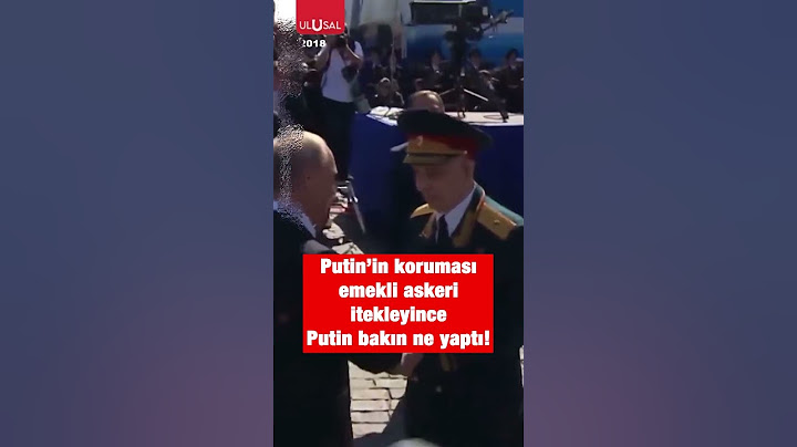 Putin'in koruması emekli askeri itekleyince Putin bakın ne yaptı! #shorts #putin #keşfet #russia