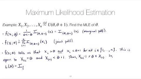 STAT 4520 Unit #5: MLE for a uniform sample