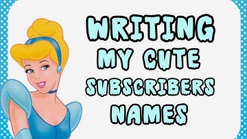 writing my cute subscribers names 💕🫶 #live #writingnames